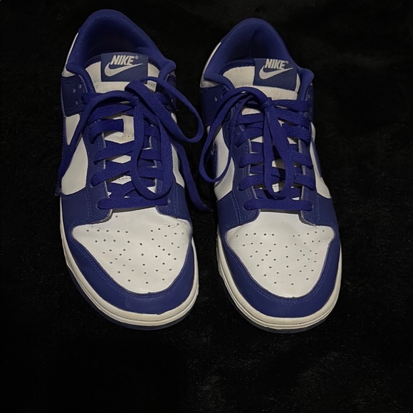 Nike Blue and White Sneakers - Picture 5 of 6